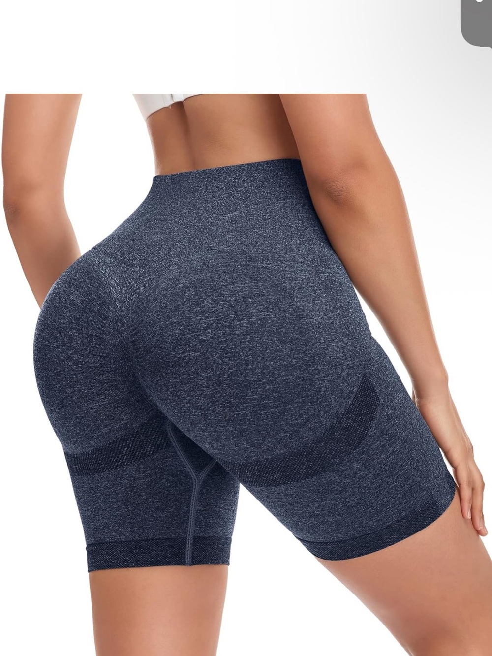Seamless High Waisted Athetic Shorts